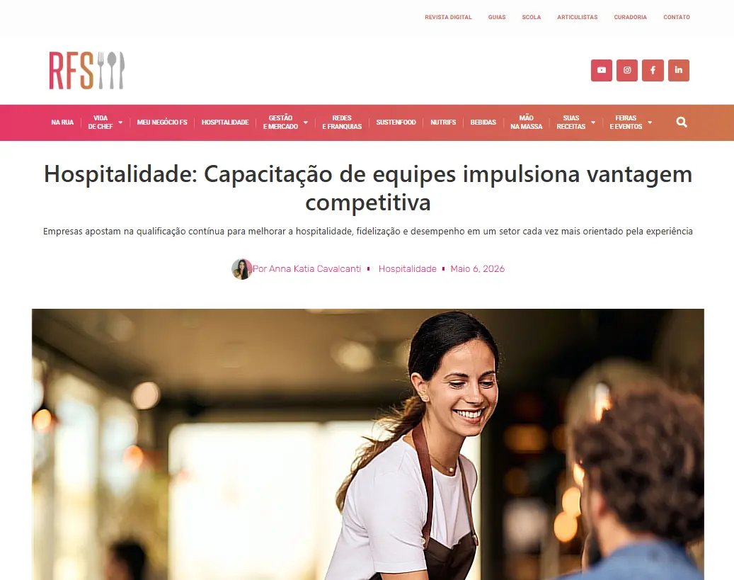 Hospitalidade: Capacitação de equipes impulsiona vantagem competitiva na hotelaria